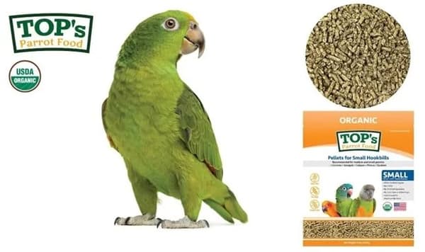 TOP's för små HookBills - Granulat för nymfparakiter och andra små papegojor 453g