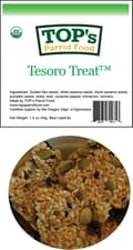 Miniatyrbild 2 av 6: Top's Tesoro papegojgodis - VEGGIE - Ekologiskt godis för papegojor med grönsaker 44g