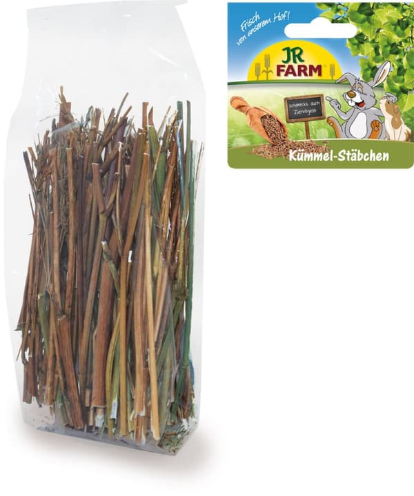 JR FARM spiskumminstavar för papegojor