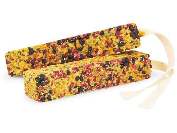 JR FARM Amaranth Sticks - Blåbär - Hallon för kanariefåglar 130g