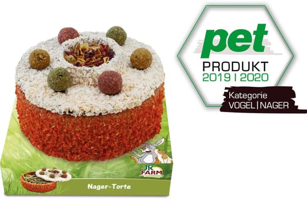 JR FARM LÄCKER KAK - spannmålsfri kaka för alla papegojor 200g