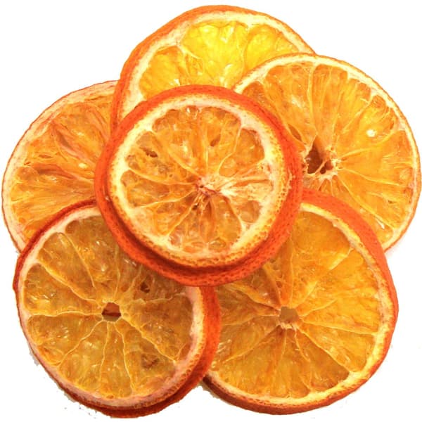 Tropical Carnival Natural Appelsiinisiivut Lemmikkilintujen herkut - Appelsiinisiivut - Luonnollinen C-vitamiini kaikille papukaijoille 21 g