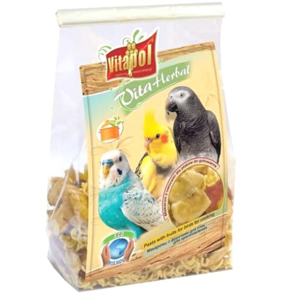 Vitapol - Pasta med frukt för matlagning - middagsrätt för papegojor