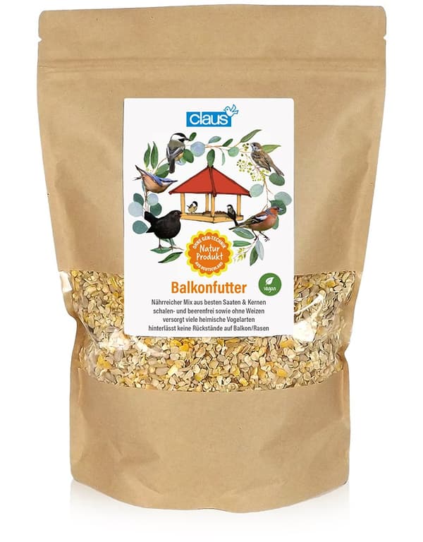 Claus Balkonfutter - parvekeruoka linnuille 1 kg