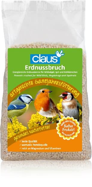 Claus Erdnussbruch - murskattuja maapähkinöitä kaikille linnuille 750g