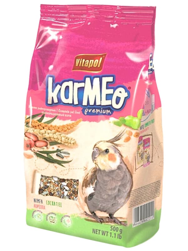 Vitapol Karmeo Premium - Blandning för nymfer 500g