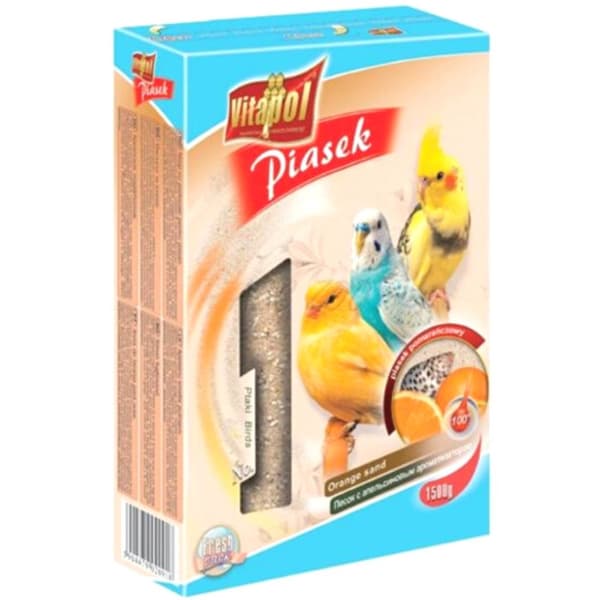 Vitapol Fågelsand - Apelsin 1,5 kg Vitapol Fågelsand - Apelsin 1,5 kg