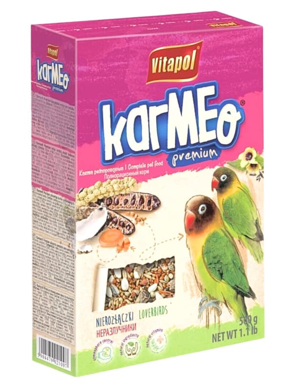 Vitapol Karmeo - Blandning för turturduvor 500g