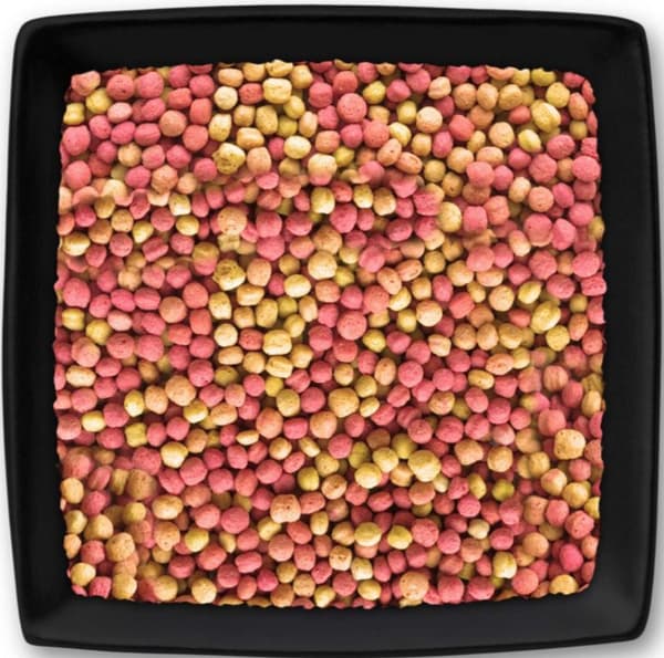 Ornitalia Perle Morbide FRUITS RED - Läckra fruktgroddar i färgglada bollar för alla papegojor 4 kg