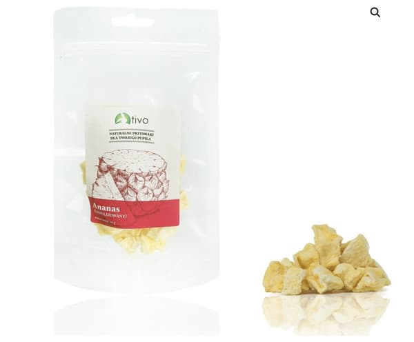 Crunchy AnaNas - frystorkad frukt hel 25g