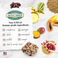 Miniatyrbild 3 av 5: Lafeber Avi-Cakes Fruit Delight - Balanserat foder: frukt + spannmål + kakformade granuler för nymfparakiter och andra papegojor 230 g