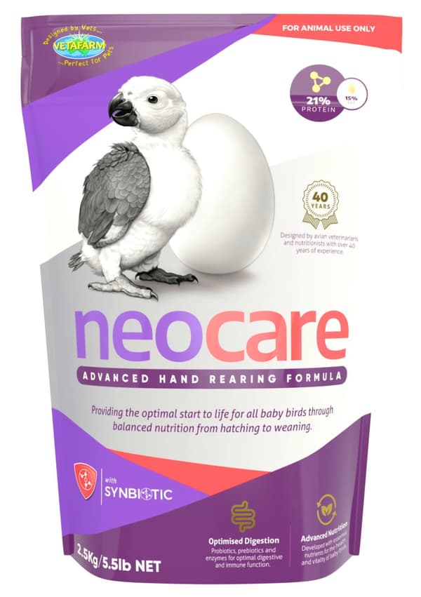 Vetafarm NeoCare - Håndfodringsfoder til kyllinger 2,5 kg