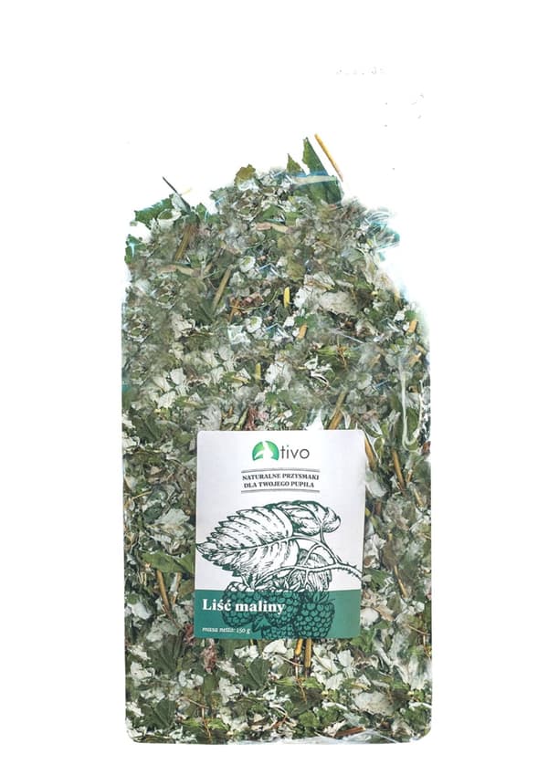 TIVO - Vadelmanlehti kaikille papukaijoille 150g