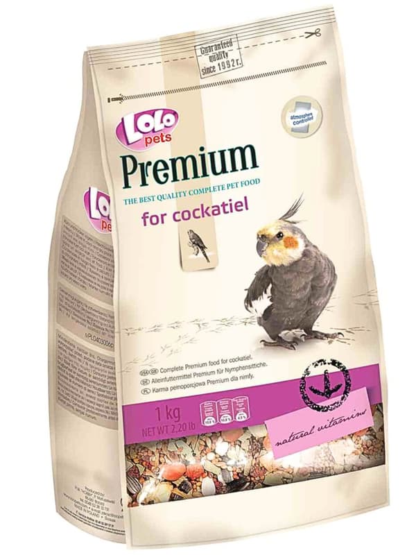 LoLo Pets PREMIUM 1 kg foder för NIMF