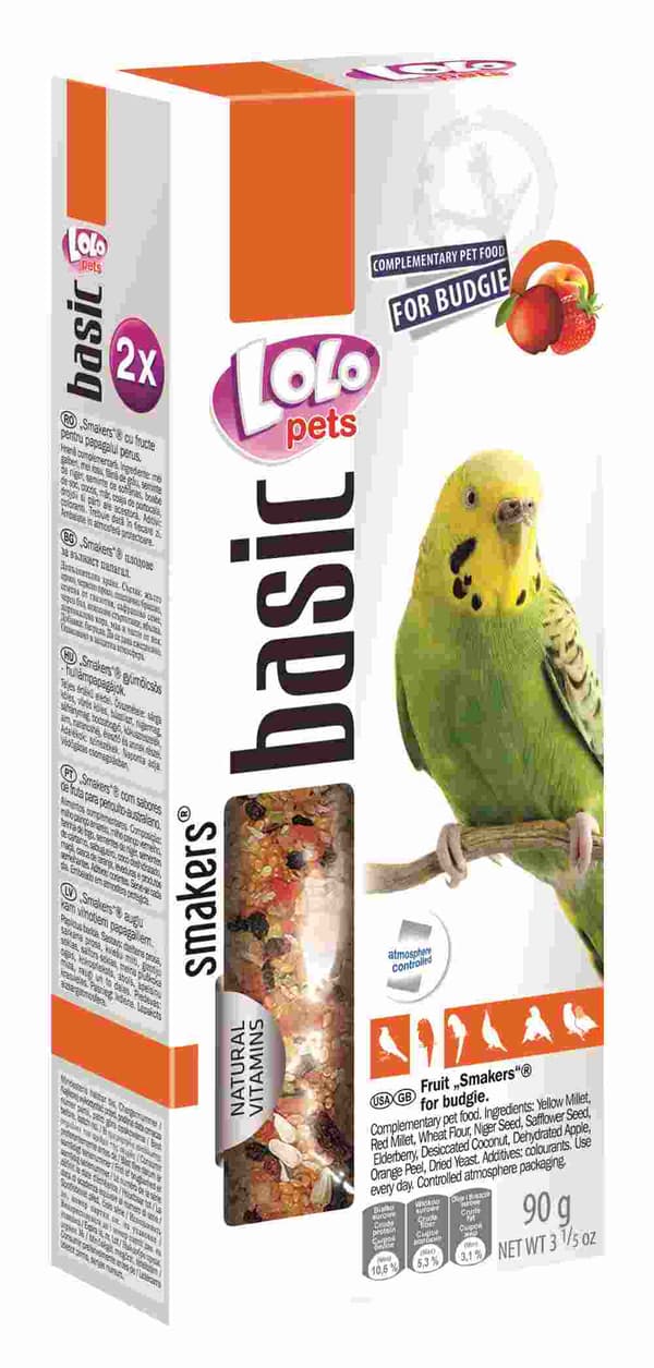 LoLo Pets Basic -Smakers FRUIT DEDICADIC TO WAVY 90g (2x45g)