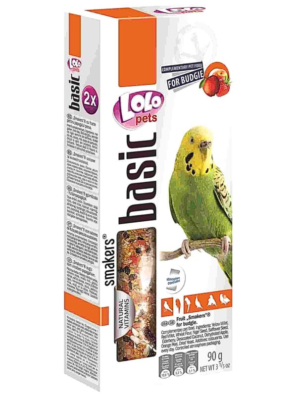 LoLo Pets Basic -Smakers FRUIT DEDICADIC TO WAVY 90g (2x45g)