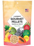 Miniatyrbild 1 av 5: Lafeber Gourmet Pellets - Tropisk frukt - Papegojor - Balanserat foder: granulat med frukt för stora papegojor 567 g