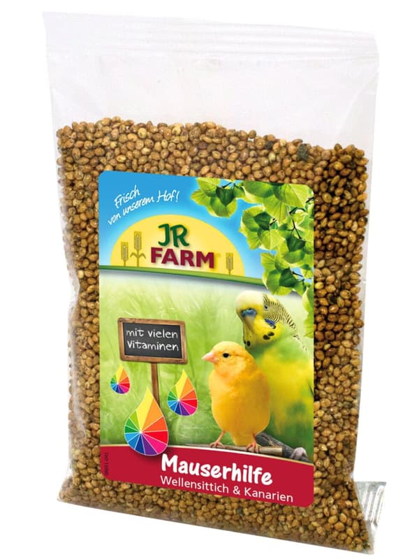 JR FARM HELP - foder för undulater och andra småfåglar under ruggning 30g