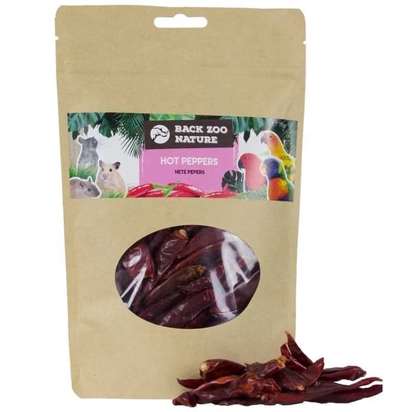 Back Zoo Nature - Chilipaprikoita papukaijoille 70 g