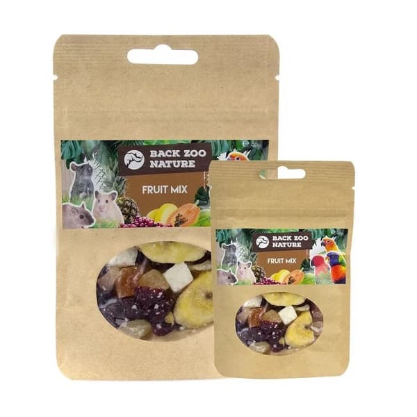 Zoo Nature - Fruktmix för papegojor 40g