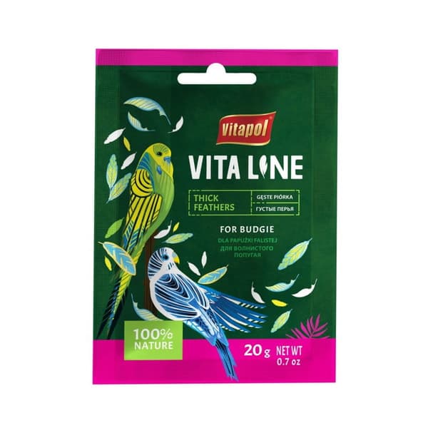 Vitapol VITALINE tiheät höyhenet 20g