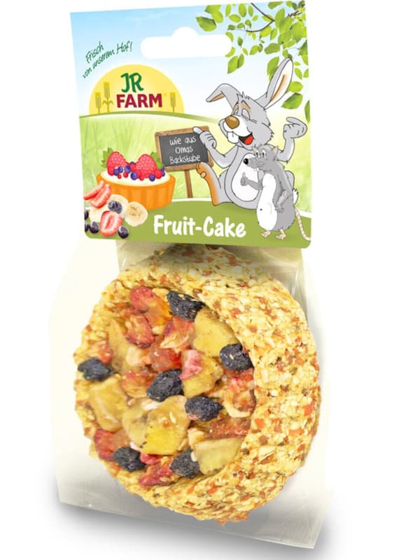 JR FARM Krispig Fruktkaka - för alla papegojor 80g