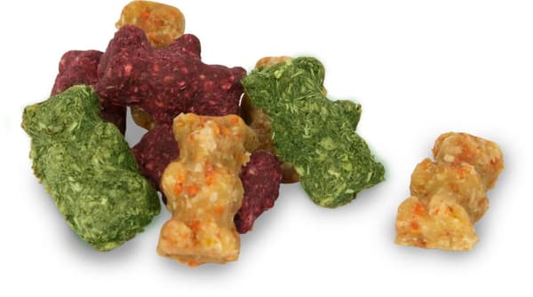 JR FARM Crispy Bears - snacks för alla papegojor 30g