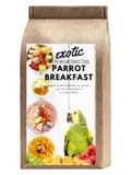 Miniatyrbild 1 av 6: HET EXOTISK Papegojfrukost | Papegojfrukost eller middagsrätt | Varmt foder för papegojor 150g