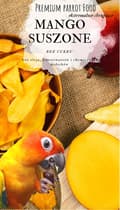 Pikkukuva 1 / 4: Premium-luokan papukaijanruoka | Luonnollisesti kuivattu mango | Terveellinen välipala kaikille papukaijoille 100 g