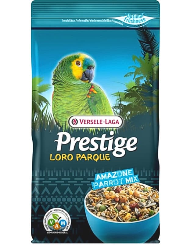 Versele Laga Amazone Papegoja Loro Parque Mix 1kg mat för Amazonas papegojor Versele Laga Amazone Papegoja Loro Parque Mix 1kg mat för Amazonas papegojor