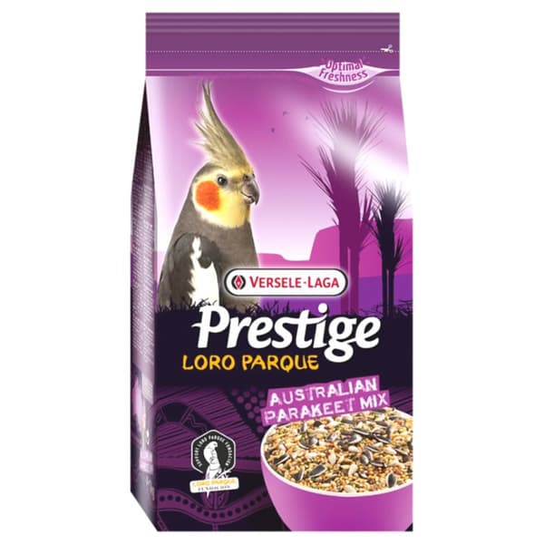 Versele Laga Australian Parakeet Loro Parque Mix 1 kg - foder til nymfeparakiter og andre mellemstore australske papegøjer