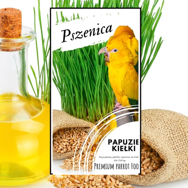 Premium papegojfoder | Vete | Grodda frön | för papegojor 50 g