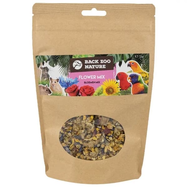 Back Zoo Nature - Kukkasekoitus papukaijoille 35 g