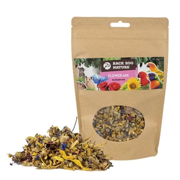 Back Zoo Nature - Kukkasekoitus papukaijoille 35 g