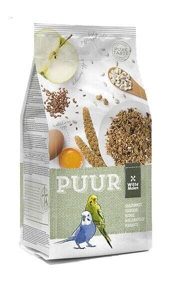 WITTE MOLEN PUUR BUDGIE 750 g | undulaateille omistettu ruoka