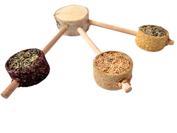 Tasty Trio - pienille ja keskikokoisille papukaijoille