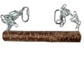 Miniatyrbild 6 av 8: Naturlig gunga - för medelstora papegojor