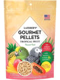 Miniatyrbild 1 av 6: Lafeber Gourmet Pellets - Tropisk frukt - Papegojor - Balanserat foder: granulat med frukt för stora papegojor 56G PROV