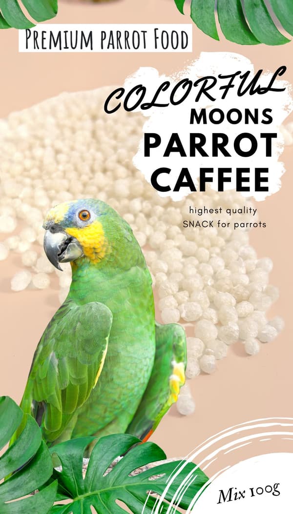 PAPOKEJKAFFE - Ris - för alla papegojor 100g