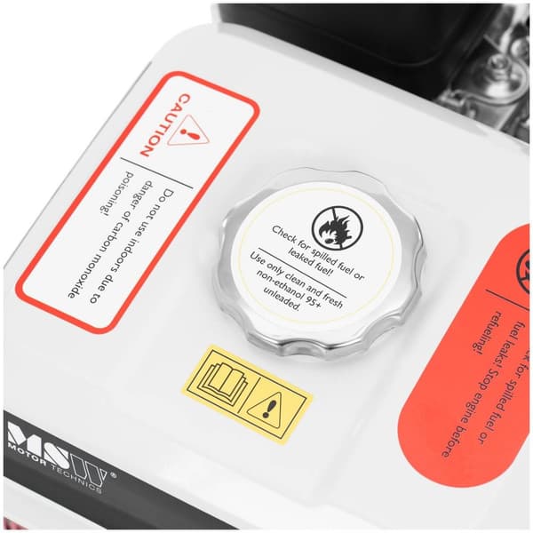 MSW 4-taktsmotor - 6.5 HP - Encylindrig - Elstart
