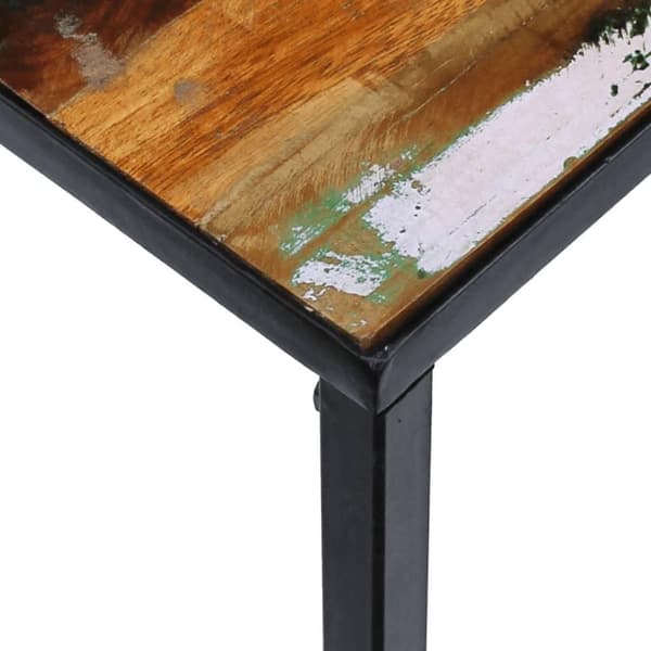 vidaXL sofabord 100x60x40 cm massivt genbrugstræ
