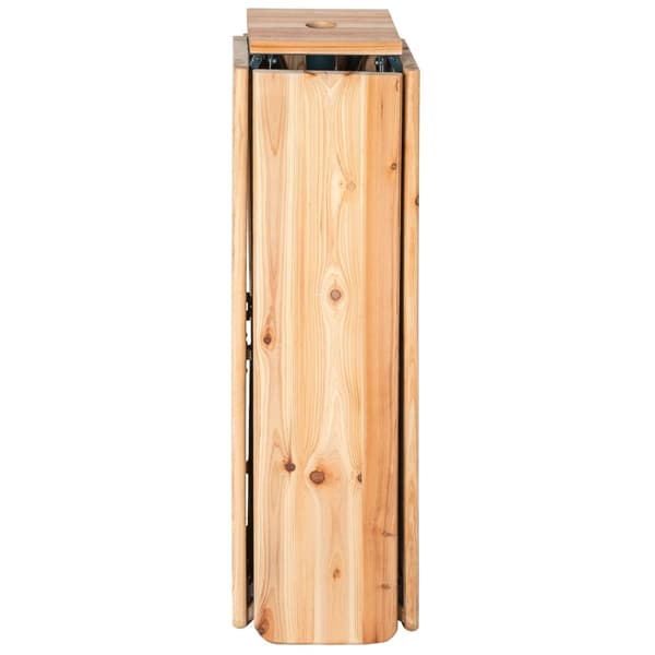 Ståbord Quattro 241 x 241 x 103 cm - brun