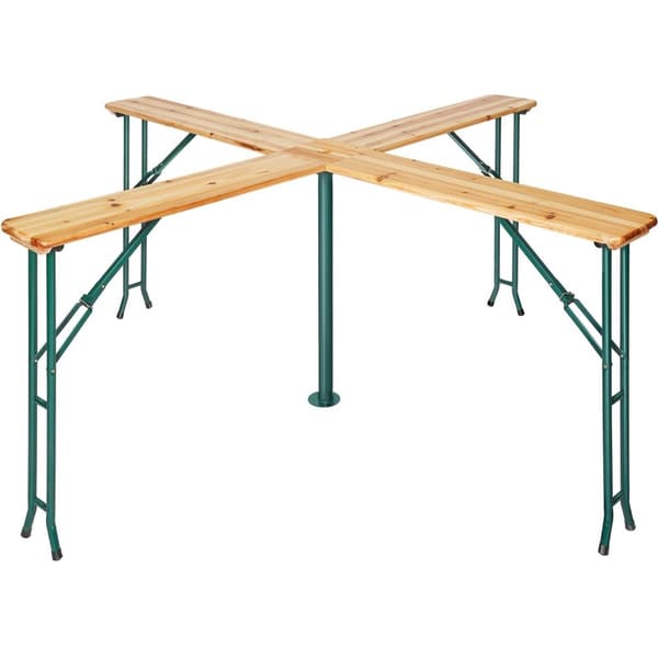 Ståbord Quattro 241 x 241 x 103 cm - brun
