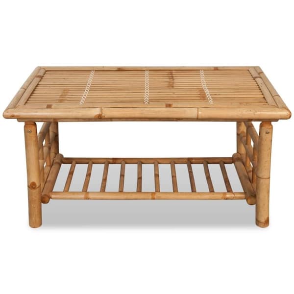 vidaXL sofabord bambus 90x50x45 cm
