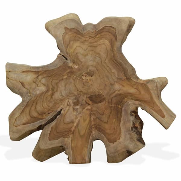 vidaXL sofabord ægte teaktræ 80 x 70 x 38 cm