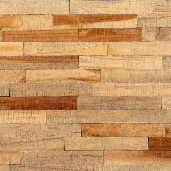 vidaXL sofabord massivt genbrugsteak 90 x 65 x 40 cm