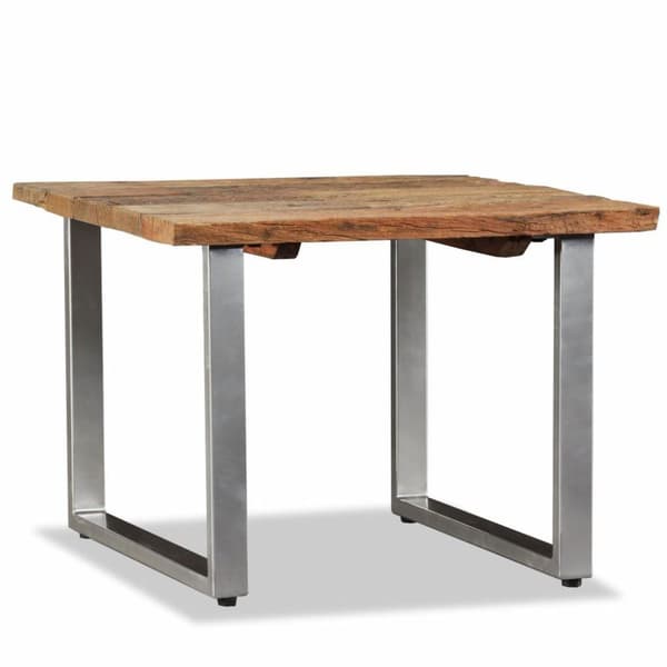 vidaXL Sofabord gjenvunnet heltre 55x55x40 cm change2