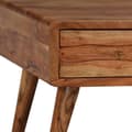 Miniatyrbilde 6 av 11: vidaXL Sofabord heltre med utskåret skuff 100x50x40 cm change2