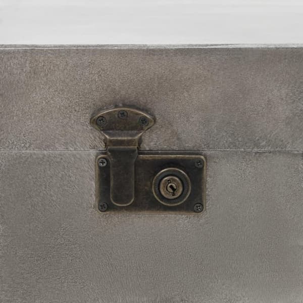 vidaXL sofabord MDF og aluminium 102 x 51 x 47,5 cm