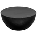 Miniatyrbillede 4 af 8: vidaXL sofabord hamret aluminium 70 x 30 cm sort